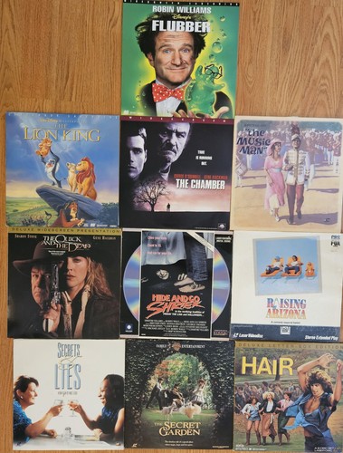 Laserdisc movie lot disney - lot,