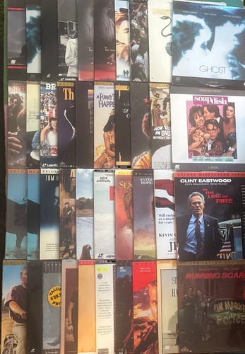 Laserdisc movie lot - movie, (40)