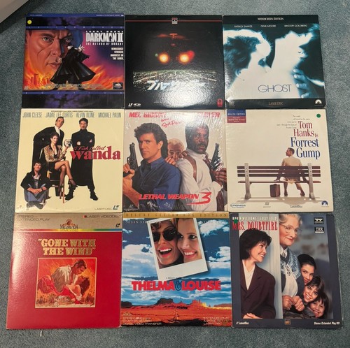 Laserdisc bundle lot mrs - 9,