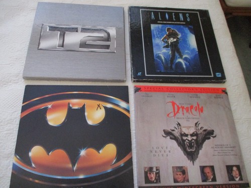 Lot laser disc films - disc,