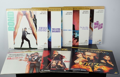James bond 007 laserdisc - james,