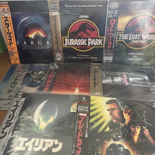 Sci japan laserdisc 8lot - japan,