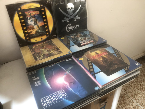 Lotto film opere laserdisc - opere,