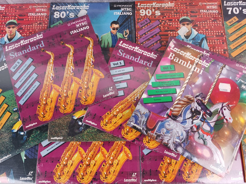 Lotto dischi laser - -,