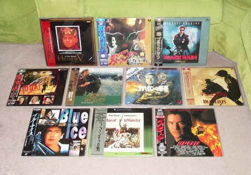 Japanese laserdisc collection - laserdisc,