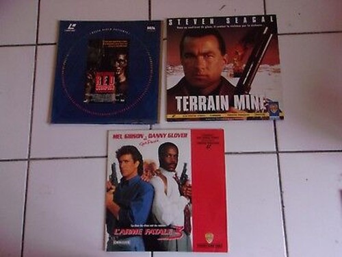 Lotto laserdisc arma - 3, l'arma