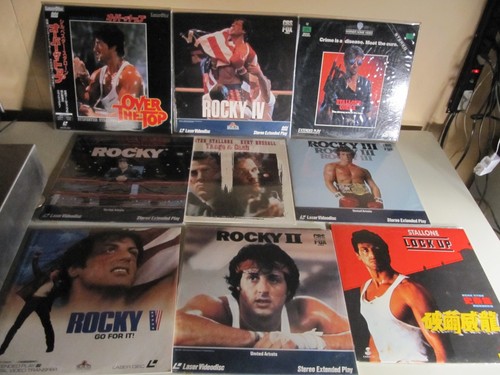 Lot laserdisc sylvester - of,