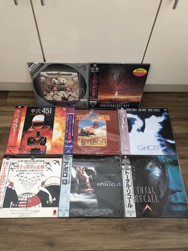 Japanese laserdisc collection - laserdisc,