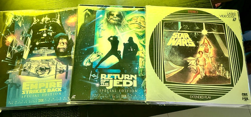 Laserdisc star wars lot - star,