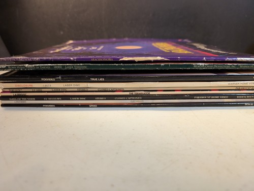 Laserdisc lot 80s 90s - of,