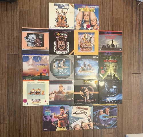 Laserdisc movie lot - 17, 3