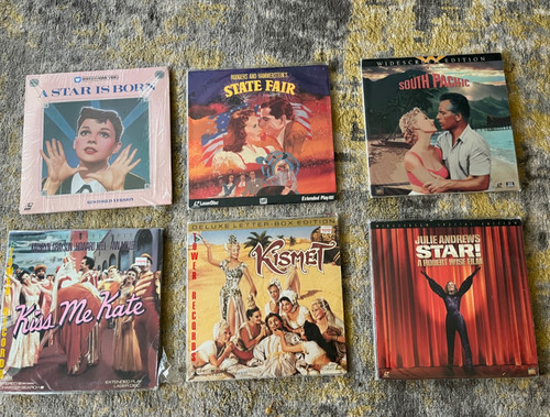 Laserdiscs job lot - laserdiscs,