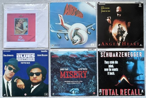 Open matte laserdisc job lot - laserdisc,